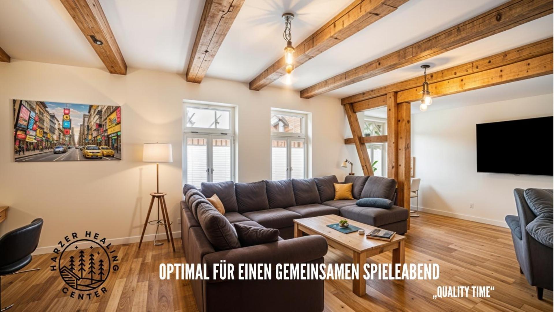 Harzer Healing Center 2024 Gemuetliche Landhauswohnung Mit Fussbodenheizung,Xxl Kochinsel,Xxl Regenduschen,Modern,Hochwertig,Persoenlich,Vollausgestattet Эльбингероде Экстерьер фото