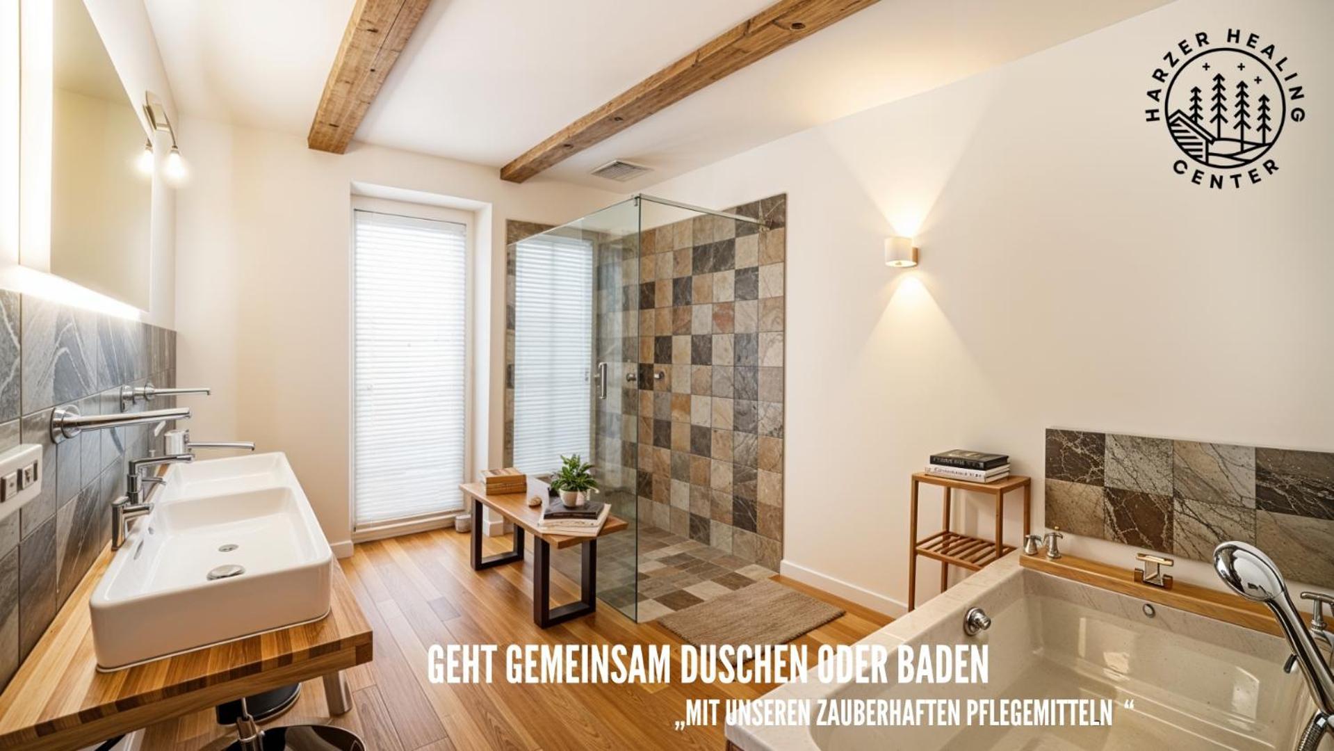Harzer Healing Center 2024 Gemuetliche Landhauswohnung Mit Fussbodenheizung,Xxl Kochinsel,Xxl Regenduschen,Modern,Hochwertig,Persoenlich,Vollausgestattet Эльбингероде Экстерьер фото