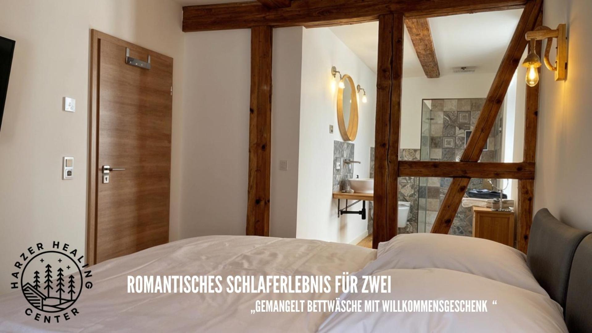 Harzer Healing Center 2024 Gemuetliche Landhauswohnung Mit Fussbodenheizung,Xxl Kochinsel,Xxl Regenduschen,Modern,Hochwertig,Persoenlich,Vollausgestattet Эльбингероде Экстерьер фото